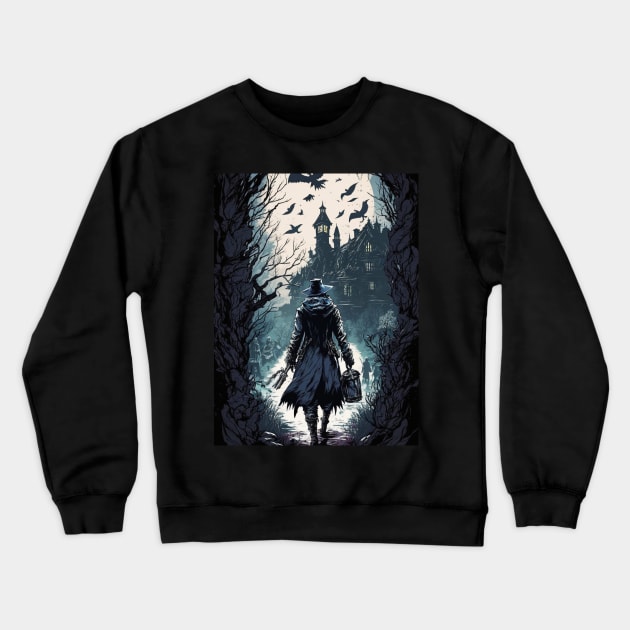 Bloodborne art Crewneck Sweatshirt by Geek Culture